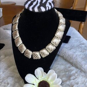 Talbots Textured Gold Necklace